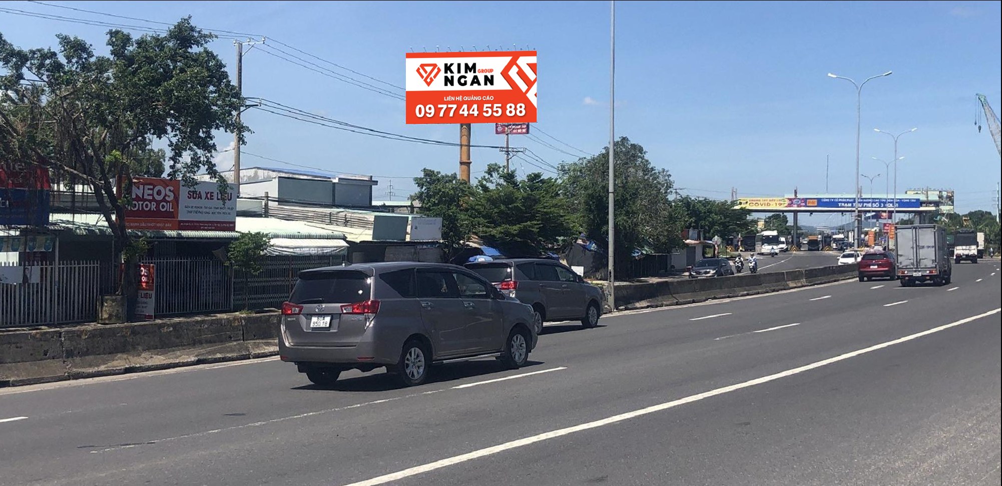 TRẠM THU PHÍ LONG SƠN KM 56+200